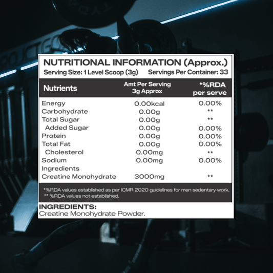 100% Creatine Monohydrate