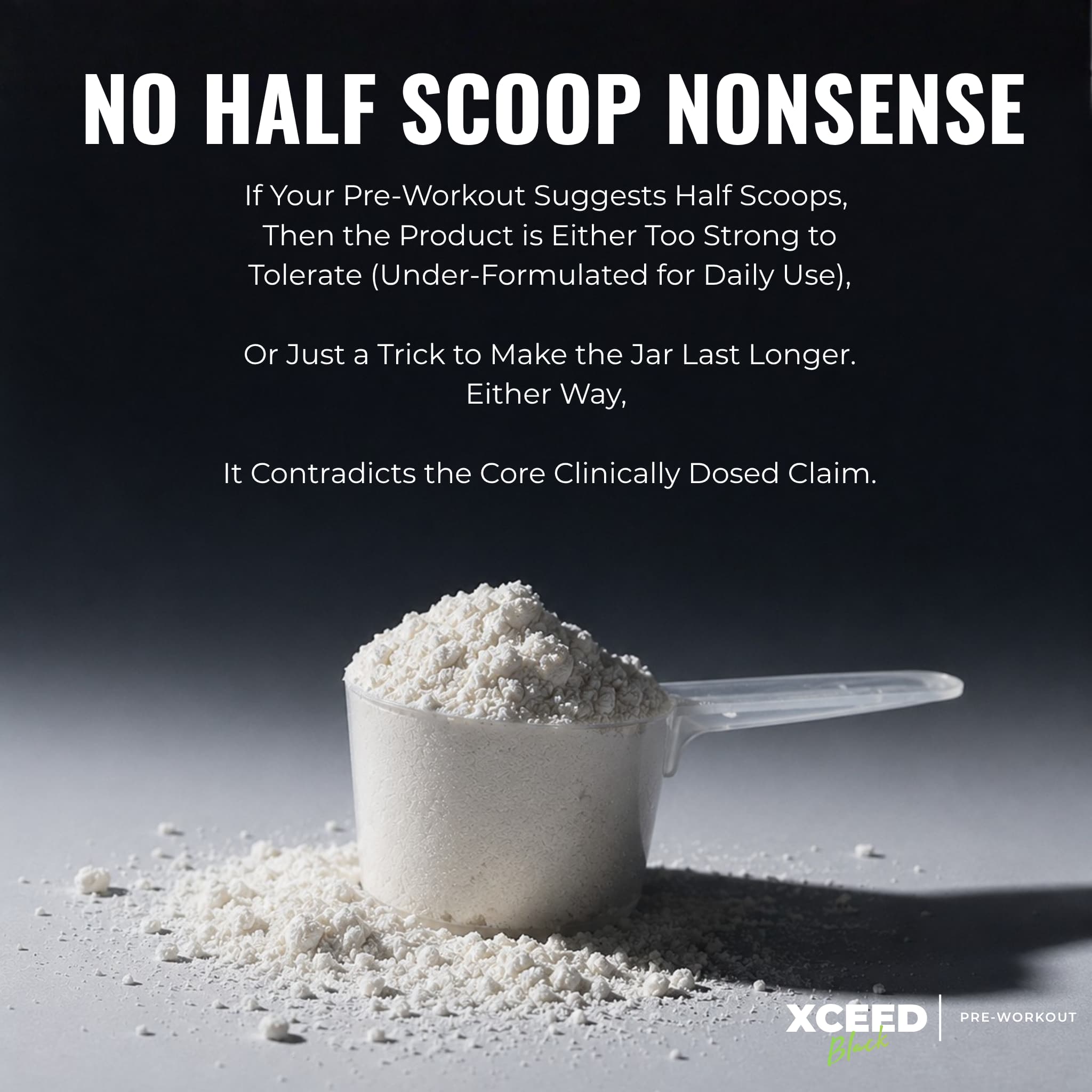 XCEED Black Series | Masala Lemon Pre-workout