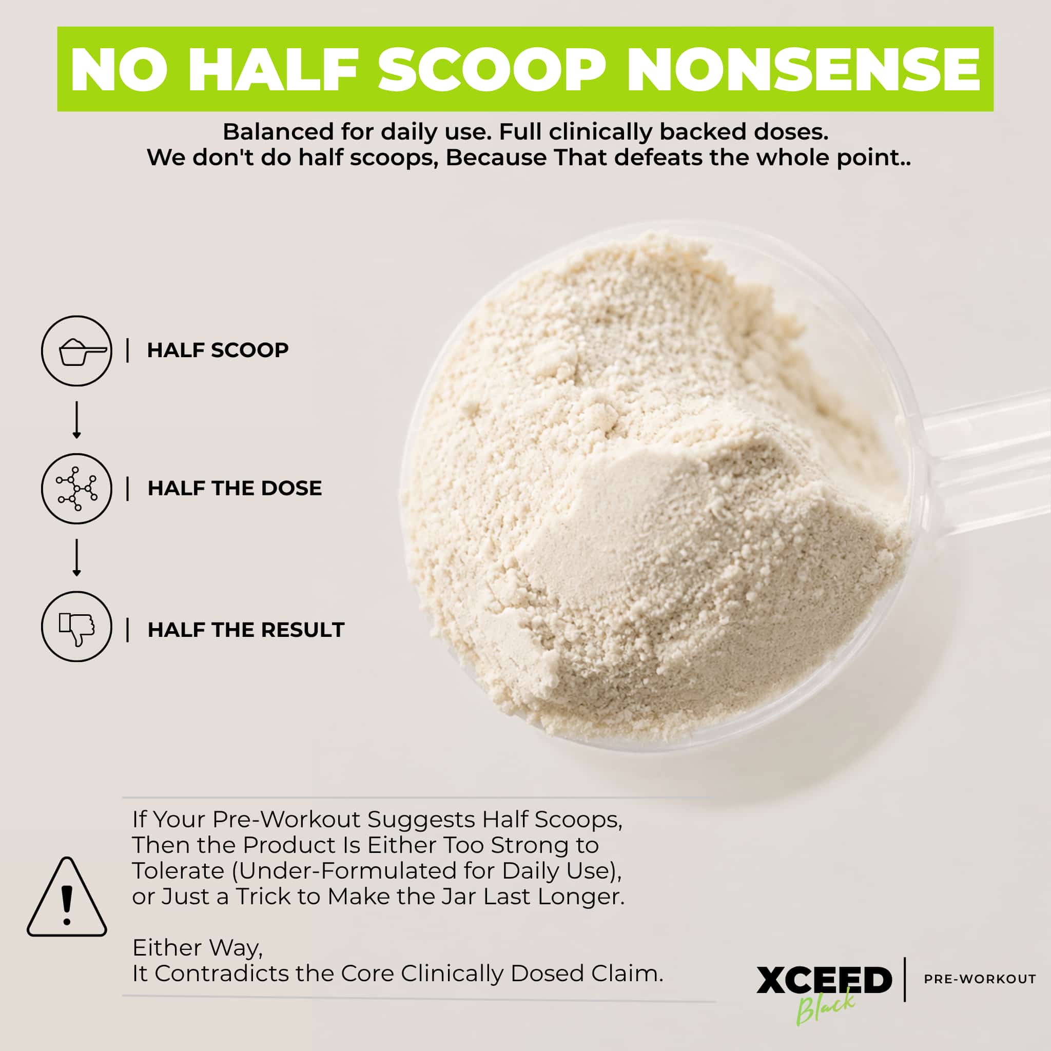 XCEED Black Series | Masala Lemon Pre-workout