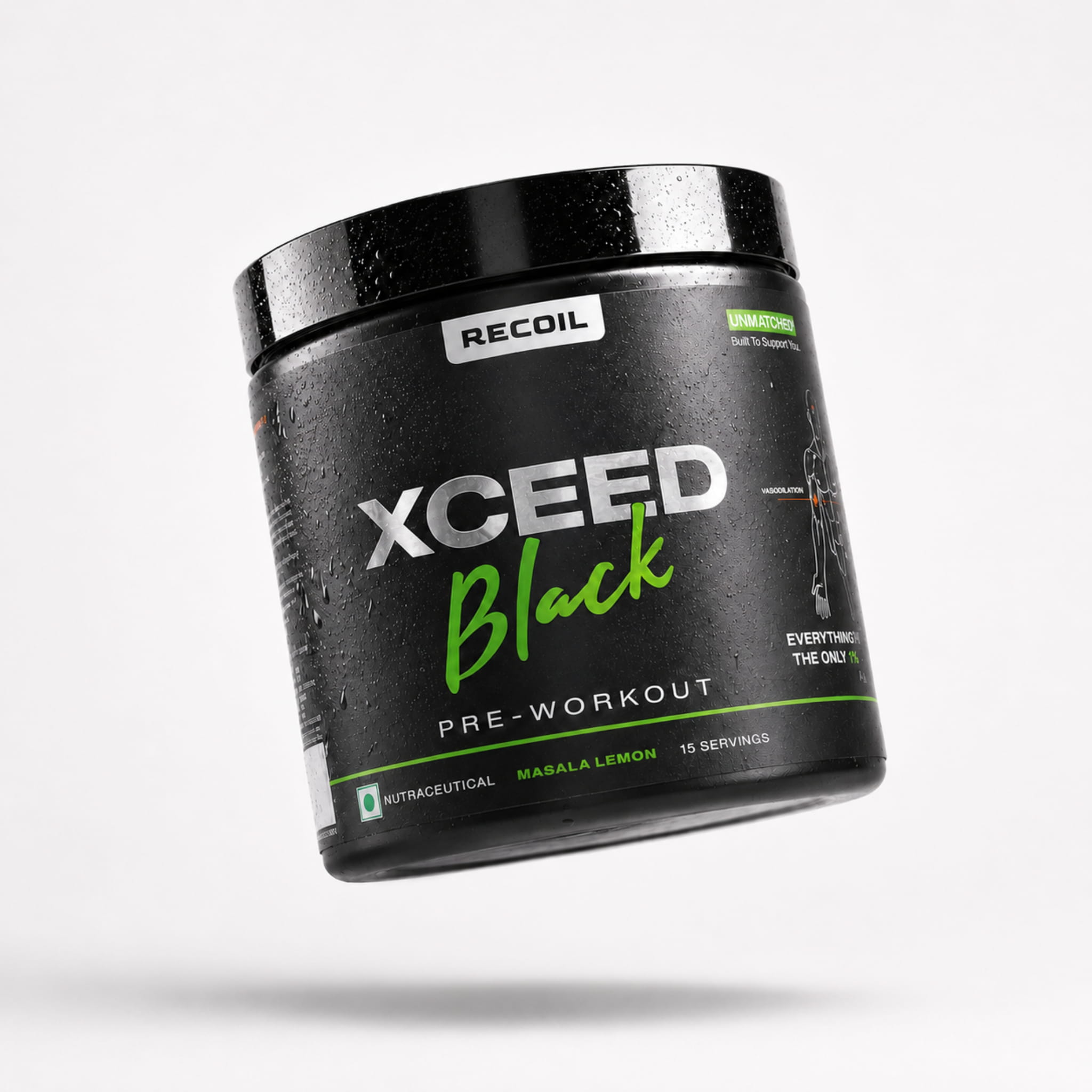 XCEED Black Series | Masala Lemon Pre-workout